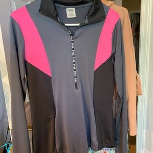 PINK half zip